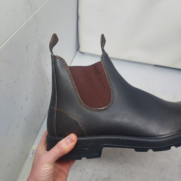 Blundstone 500 MENS Brown Chelsea Boot - Picture 2 of 11